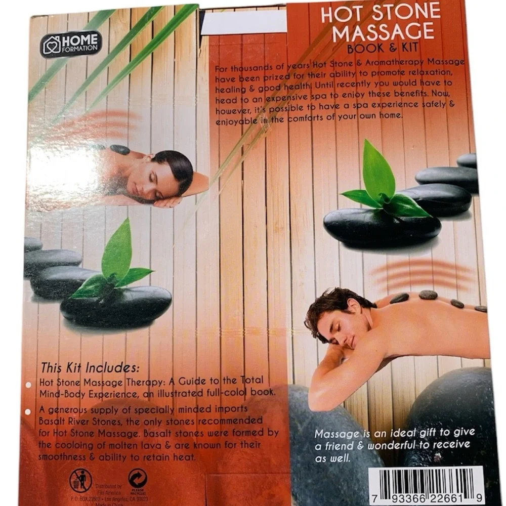 Hot Stone Massage Book & Kit - Picture 2 of 2